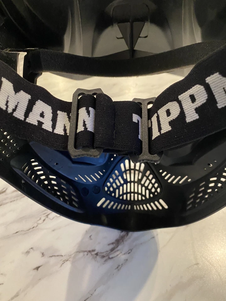 TIPPMANN 彩弹头盔全脸面罩护目镜黑色遮阳板 — 第 4/4 张图片