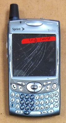 Palm Treo 650 - Silver and Gray ( Sprint ) Very Rare palmOne