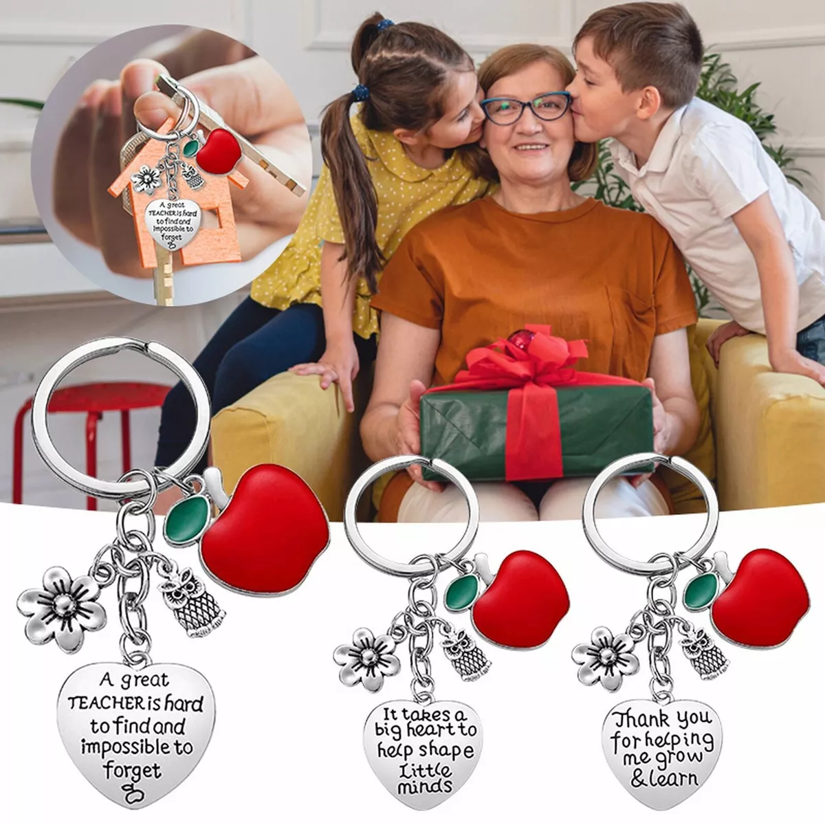 Teacher appreciation deals keychain