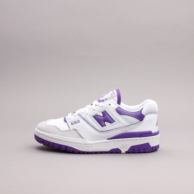 New Balance Lifestyle 550 White Purple Classic Basketball Men Shoes gym  BB550WR1 | eBay