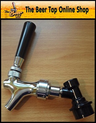 Cornelius Bierzapfhahn Wasserhahn mit Kugelverschluss Trennung für Corny Fässer. Home Brew