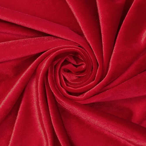 Stretch Velvet Polyester Spandex Heavyweight 60/61 Inch Fabric By The Yard - Picture 16 of 99