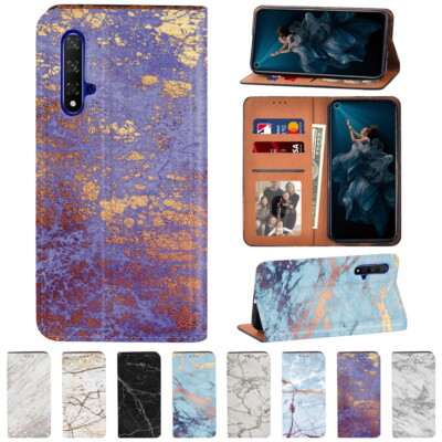 Leder Ständer Abdeckung Geldbörse Hülle für Huawei Honor 8A/8S 20/9X/NOVA 5T/Y6s/X6 X8