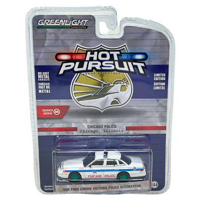 とらお　greenlight クラウンビクトリア３台セット Greenlight Hot Pursuit 1995 Ford Crown Victoria Green Machine 1:64