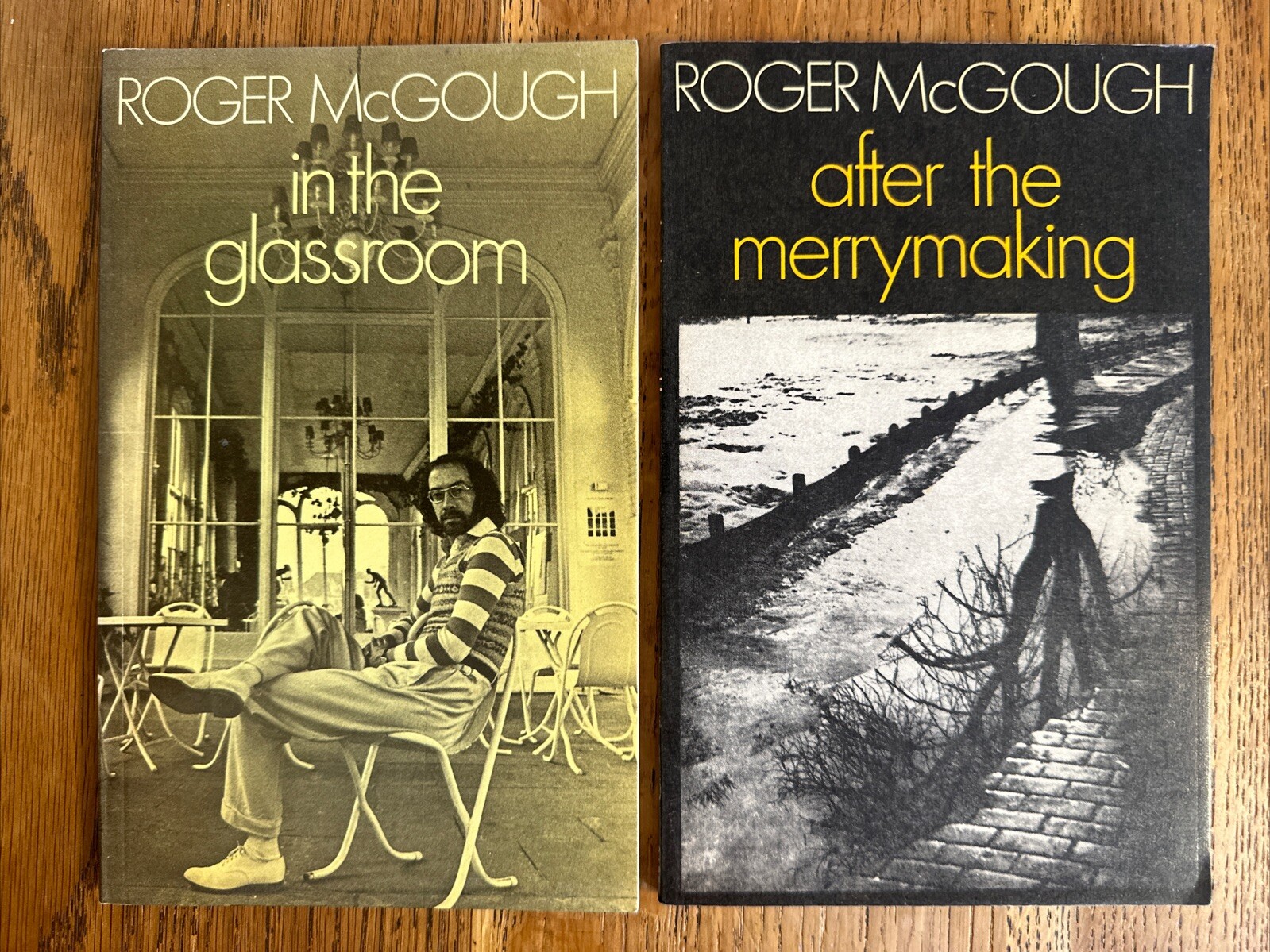In The Glassroom - After the Merrymaking by Roger McGough UK 1/1 PBO Set Cape