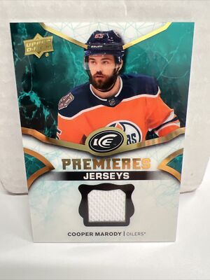 COOPER MARODY RC 2018/19 UD ICE Premieres Jersey #IPJMA