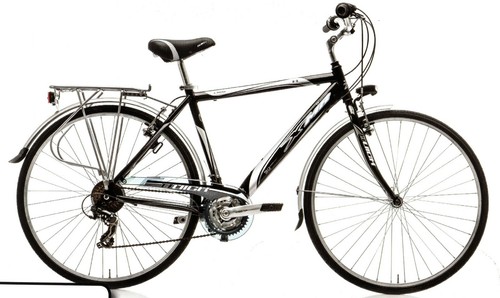 BICI MARA CICLI CITY BIKE BICICLETTA DA PASSEGGIO UOMO 28'' ALLUMINIO 6V  SHIMANO | eBay