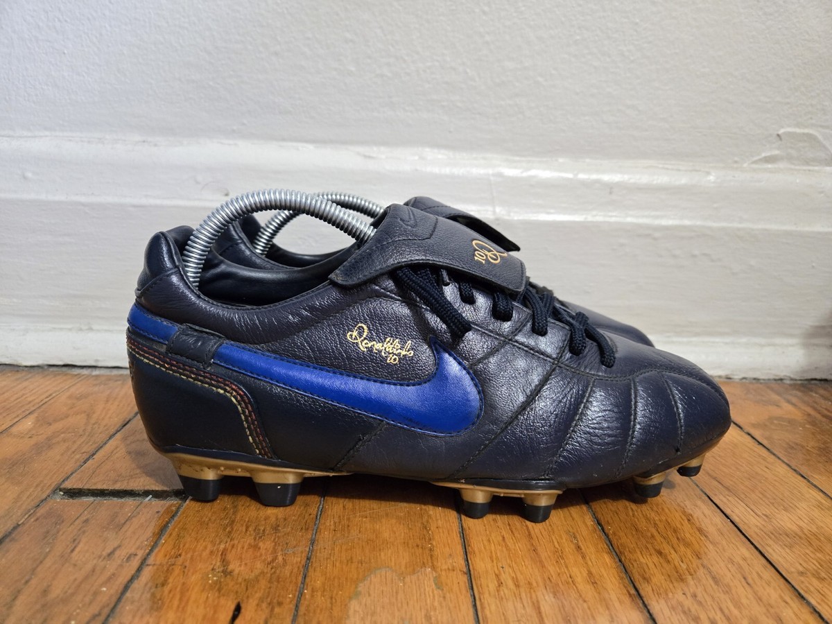 Nike 8.5US/7.5UK 2007 Tiempo R10 Ronaldinho HG Soccer Football Nike 8.5US/7.5UK 2007 Tiempo R10 Ronaldinho HG Soccer Football