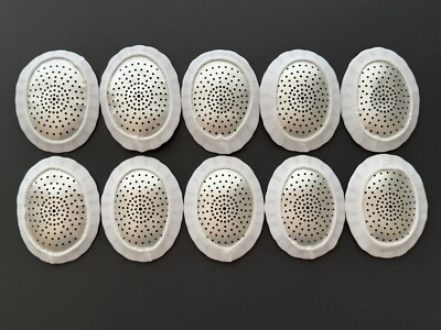 *Lot of 10* Protective Aluminum Eye Shields (New)