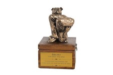 Staffordshire Bull Terrier, Staffy II - urn for dog ashes with a statuette, smal