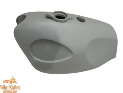 FIT FOR  BSA B25 B44 STARFIRE RAW STEEL FUEL / PETROL TANK
