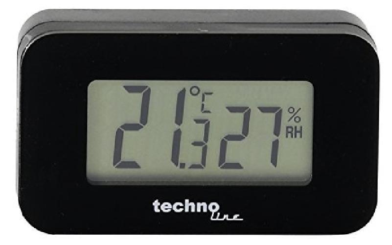 TechnoLine termometro WS 7009, Nero
