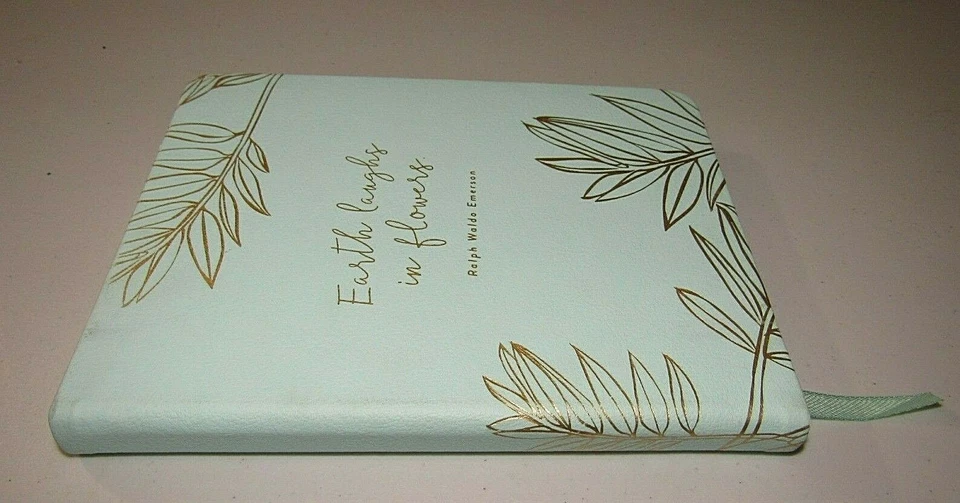 DIARIO DE ESCRITURA ECCOLO BABY BLUE ESSENTIALS EMERSON "TIERRA RÍE EN FLORES" Foto 3 de 4