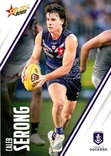 2023 FREMANTLE DOCKERS AFL Card CALEB SERONG Footy Stars