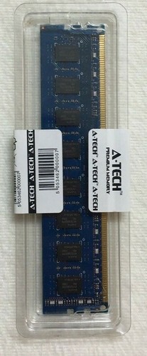 A-Tech 4 GB premium memory AT13362865 DDR3 PC3- 12800 DIMM 1600M= - Picture 2 of 2