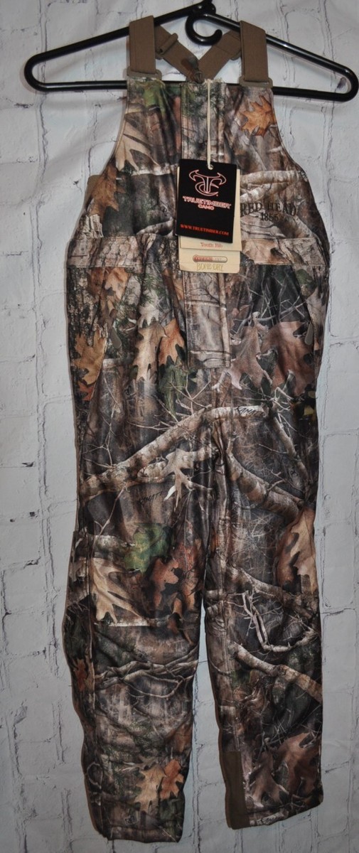 NEW RedHead BONE DRY Youth Bib Overalls Mountain Stalker Hunting