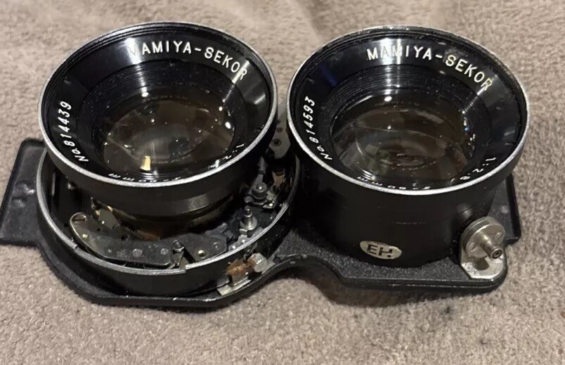 【美品】Mamiya マミヤ Sekor S 80mm F2.8 BlueDot Mamiya 80Mm 1:2.8 Lens Sekor Seikosha-S For Mamiya TLR C330
