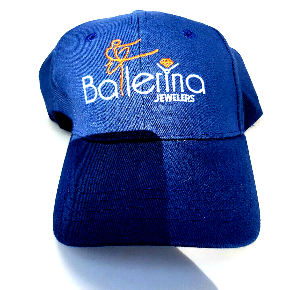 Ballerina Jewelers Virgin Islands Hat Cap Blue Strapback St Thomas Maarten  B14D
