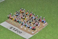 15mm renaissance / german - lansknecht arquebus 24 figs - inf (89800)