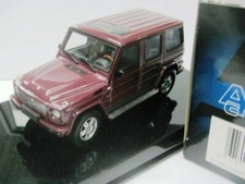 WOW EXTREMELY RARE Mercedes W463 G-Wagon 500GE LWB 1999 W.Red 1:43 AutoArt-Spark