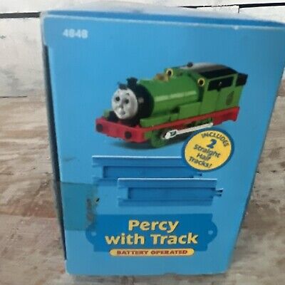 2005 TOMY Thomas & Friends Percy With Track 4848 Includes 2 2005 TOMY Thomas & Friends Percy With Track 4848 Includes 2