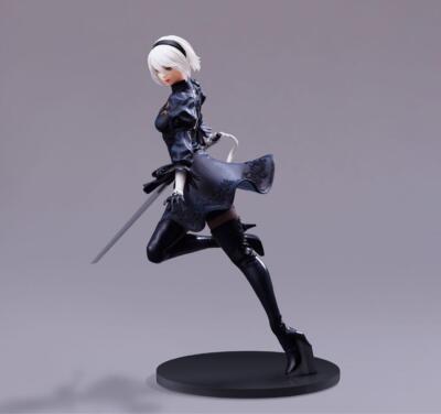 Pre Feb FORM-ISM NieR: Automata 2B Yorha No. 2 TypeB Goggles OFF Ver Figure PVC