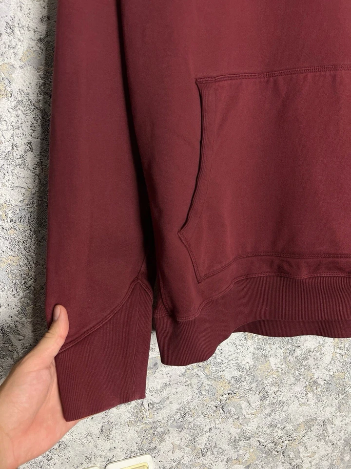 Sudadera con Capucha Orlebar Marrón Borgoña Grande Talla XL Foto 2 de 4