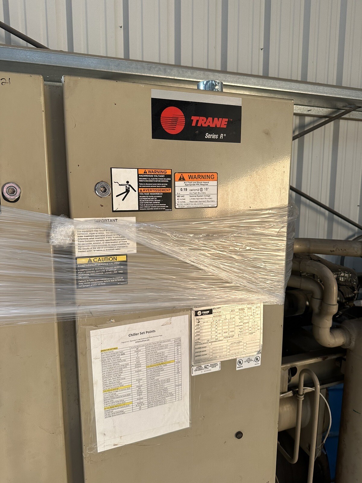 Trane Series R Chiller eBay