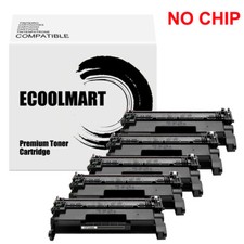 5PK Black Toner replace for HP CF258A NO CHIP 58A LaserJet Pro M404dw MFP M428dw