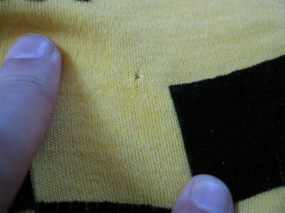 Maillot Cycliste Vintage Peugeot Cycles Jaune Acrylique Années 70 - Taille M