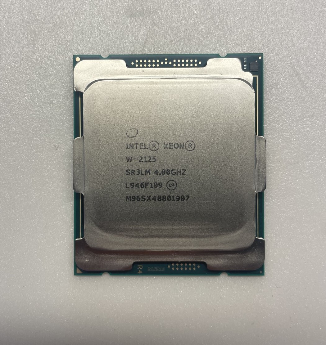 Intel Xeon W-2125 Quad-Core 4GHz 8.25 MB Cache Server Processor | eBay