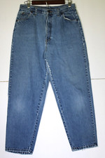 Vintage Mom Jeans Womens Size 14 Blue High Rise Tapered Made In USA Vintage 90s
