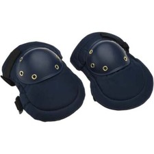 PRO-SAFE Knee Pads: Elastic Hook & Loop Straps, Hard Protective Cap