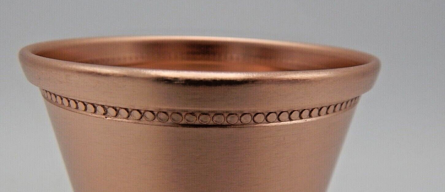 Woodford Reserve Copper Mint Julep Cup 4" Tall New eBay