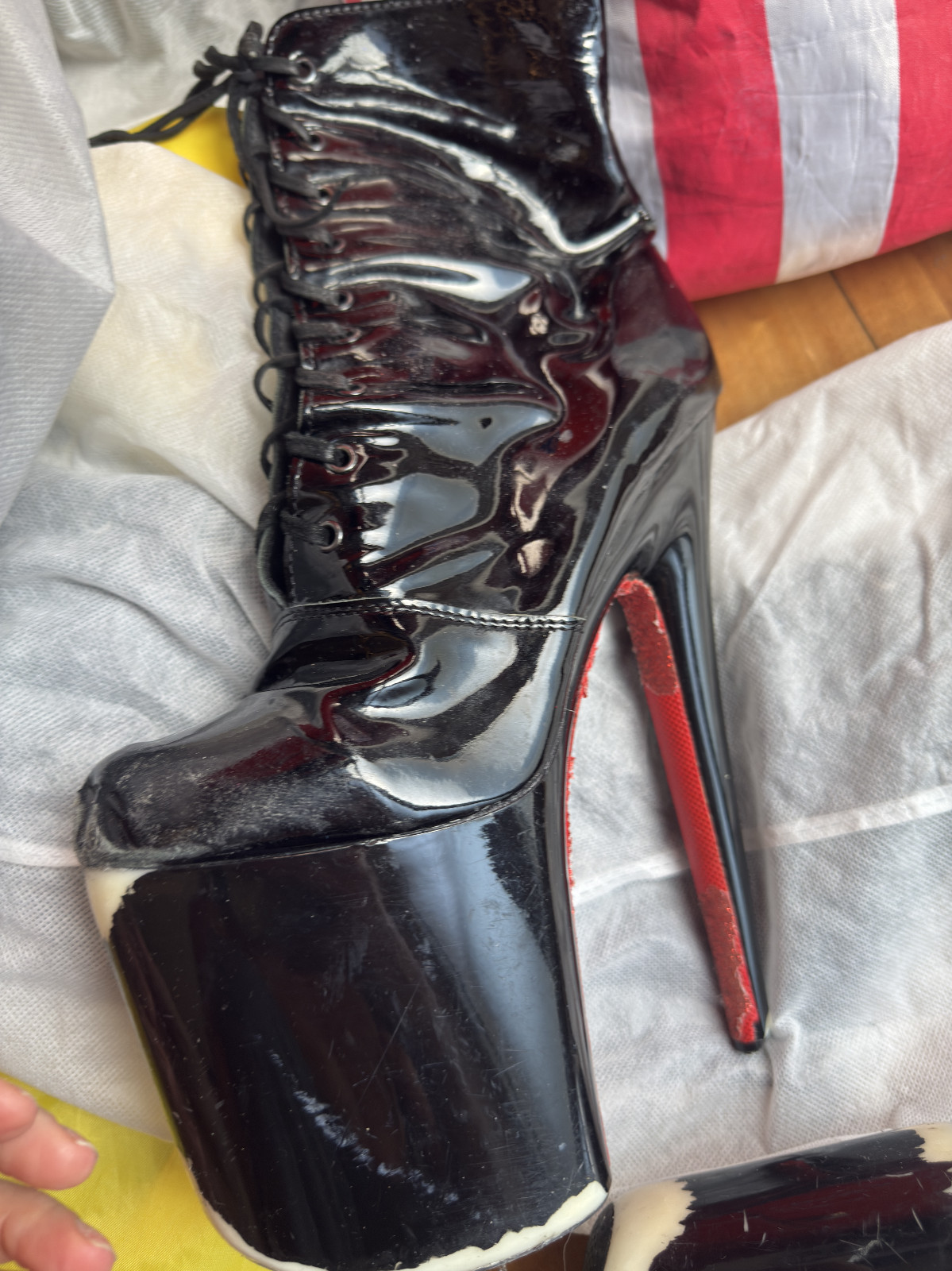 pole dance boots used - image 13