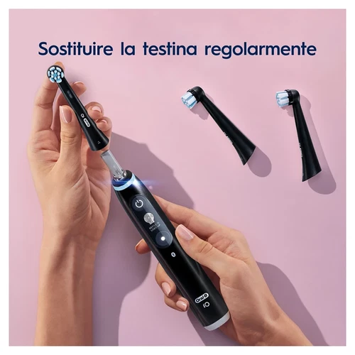 4 Stück Ersatzbürsten für Oral-B iO Sanfte Reinigung Aufsteckbürsten SDB9N5MEWXZ - Bild 3 von 8