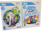 Dood's Big Adventure Nintendo Wii 2010 u Draw Studio Artist Video Games CIB Lot