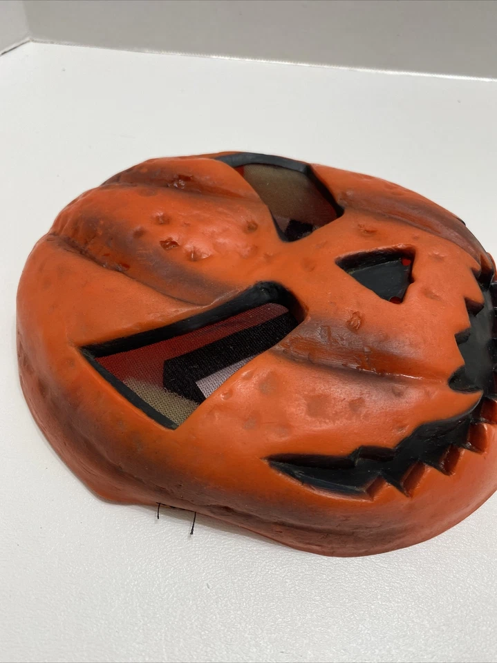 Máscara de calabaza de miedo ilimitada de Pascua de nostalgia de colección disfraz de Halloween Foto 3 de 4