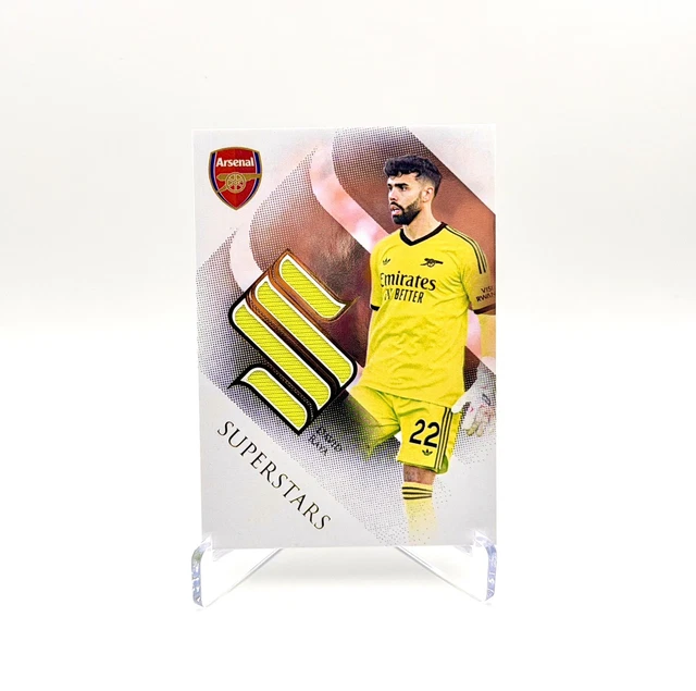 2024-25 Futera Unique Arsenal Memorable Game-Worn Patch David Raya /7