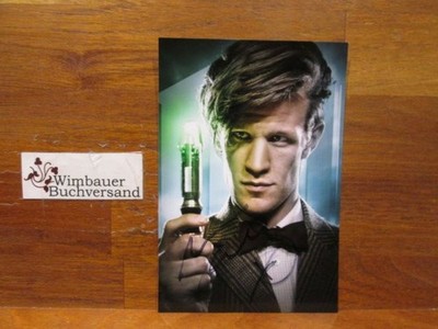 Autograph Matt Smith (british  Actor *1982 Doctor Who) /// Autogramm Autograph s