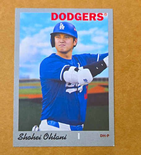 2025 Topps Heritage Shohei Ohtani Heritage 25th Anniversary H25-19 Dodgers