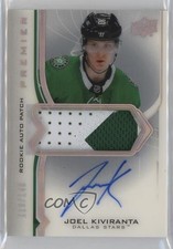 2020-21 Upper Deck Premier Acetate Rookie 110/149 Joel Kiviranta Patch Auto 0s2w
