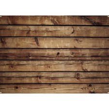 7 x 5ft Wooden Backdrop Wall for Photoshoot Background, Brown