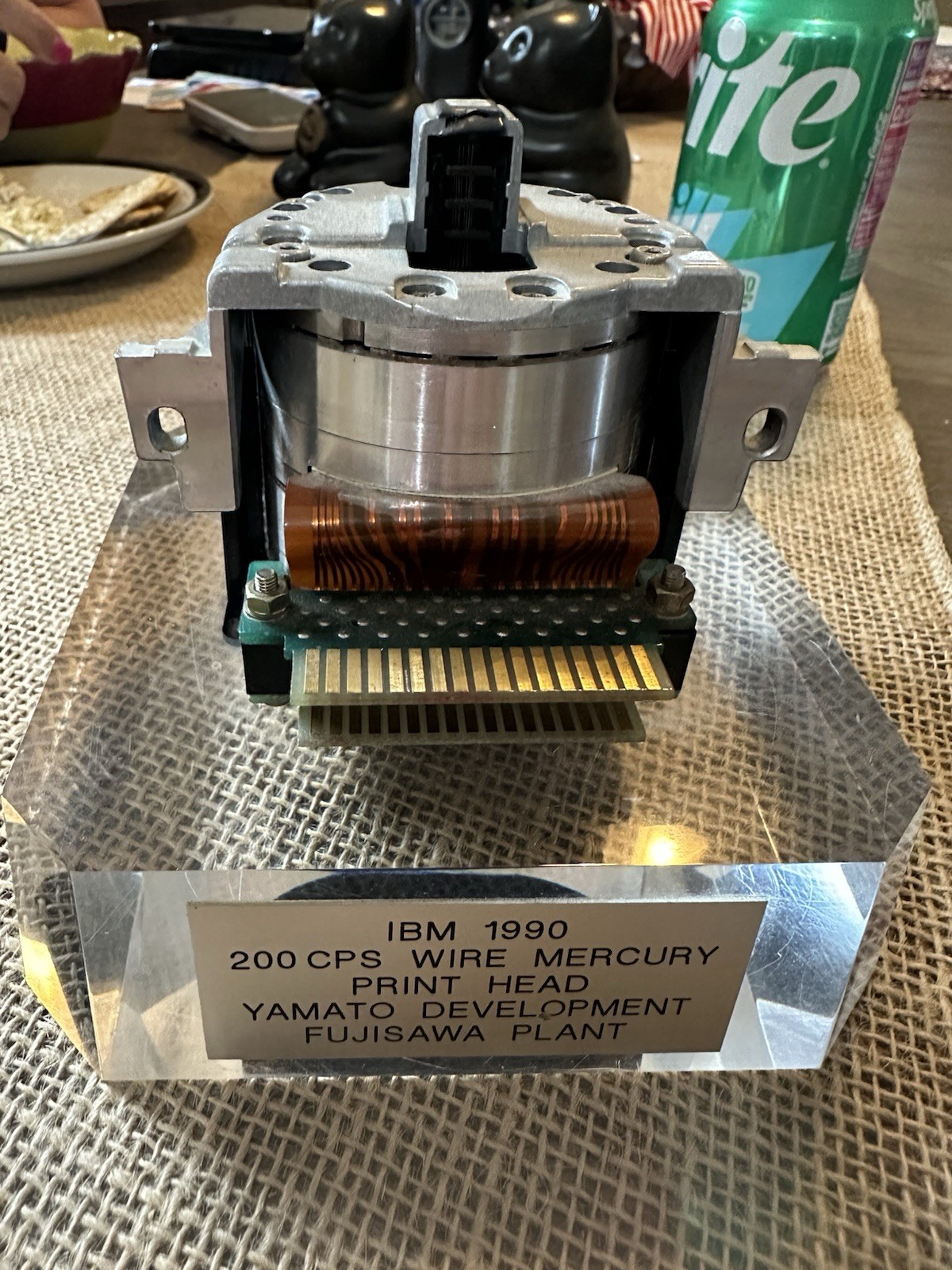 IBM Dot Matrix Print Head Mercury 1990 Fujisawa Yamato Dev Prototype Display