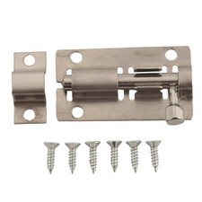 Door Lock Slide Bolt for Bathroom, Toilet, Shed, Bedroom, Furniture Catch 9093