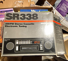 Sparkomatic Sr338 1 Din Amfm Stereo Cassette Player Electronic Tuning Sparkomatic Sr338 1 Din Amfm Stereo Cassette Player Electronic Tuning