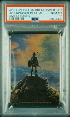 PSA 10 The Legend of Zelda Breath of the Wild Wafer Card Gem Mint