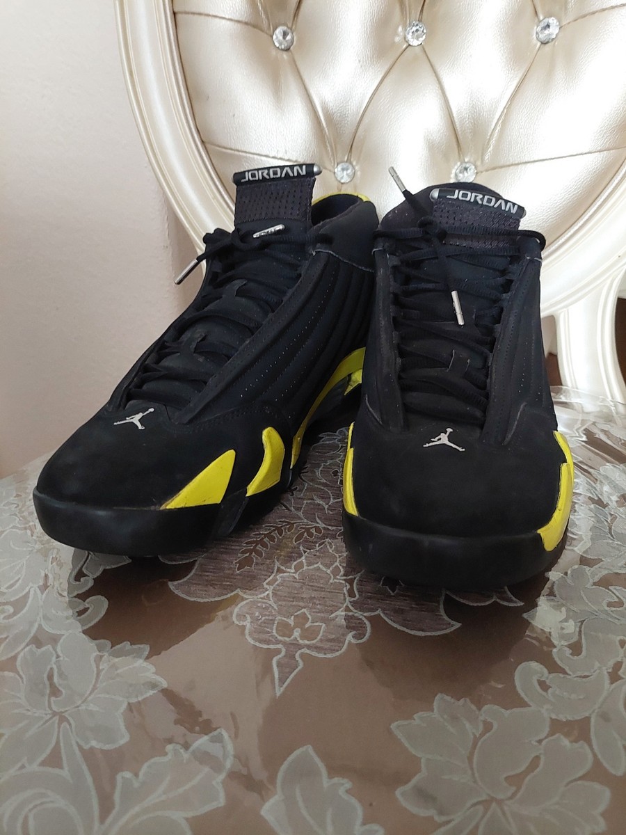 Air Jordan Thunder 14s, size 13 Air Jordan 14 Retro Thunder 2014 Sneakers Size 13 | eBay main image 3