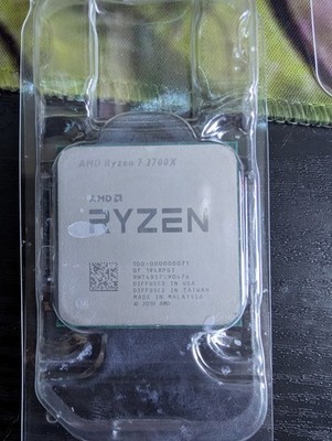 AMD Ryzen 7 3700X 8-Core 16-Thread AM4 Cpu Wi/ RGB Wraith Cooler