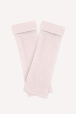 Turtle Doves Cashmere Fingerless Gloves - Baby Pink